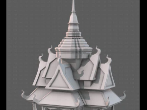 Pagoda V10 3D Model
