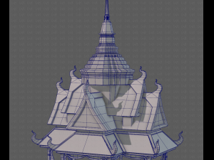 Pagoda V10 3D Model