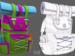 Sac V08 Modèle 3D