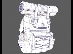 Bag V08 3D Model