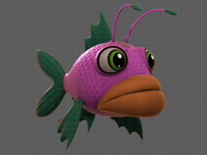 Fish V08 3D मॉडल