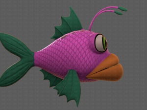 Fish V08 3D मॉडल