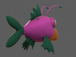 Fish V08 3D मॉडल