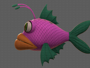 Fish V08 3D मॉडल