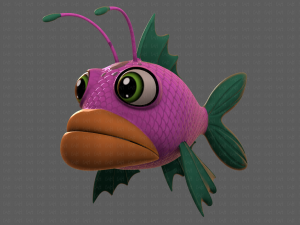 Fish V08 3D मॉडल