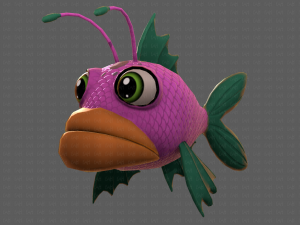Fish V08 3D मॉडल