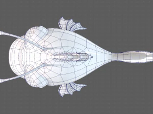 フィッシュV08 3Dモデル