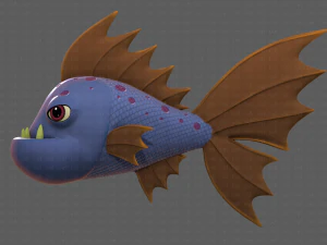 Fish V09 3D Model