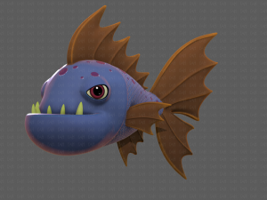 Fish V09 3Dモデル