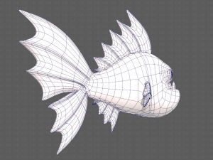 Fish V09 3Dモデル