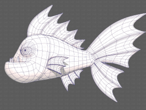 Fish V09 3Dモデル