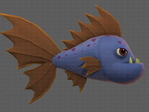 Fish V09 3Dモデル