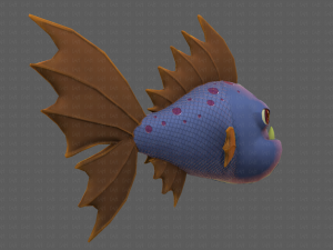 Fish V09 3Dモデル