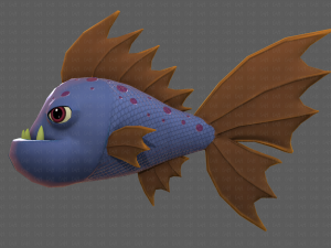 Fish V09 3Dモデル