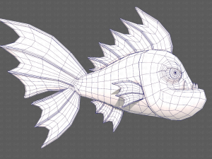 Fish V09 3Dモデル