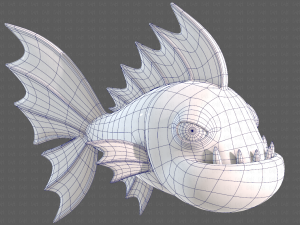 Fish V09 3Dモデル