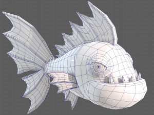Fish V09 3Dモデル
