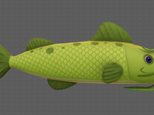 Fish V10 Model 3D