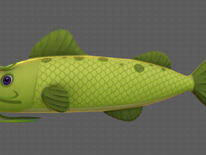 Fish V10 Model 3D