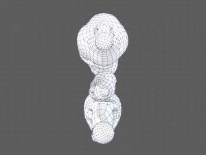 Wolkenbeeldverhaal V04 3D Model