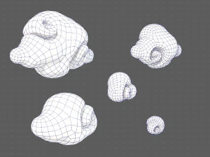 Wolkenbeeldverhaal V04 3D Model