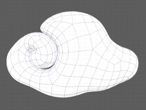 Wolkenbeeldverhaal V04 3D Model