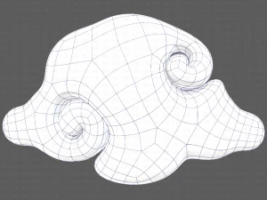Wolkenbeeldverhaal V04 3D Model