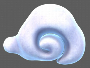 Wolkenbeeldverhaal V04 3D Model