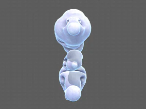 Wolkenbeeldverhaal V04 3D Model