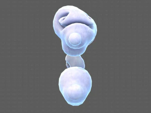 Wolkenbeeldverhaal V04 3D Model