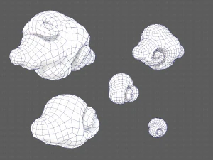 Wolkenbeeldverhaal V04 3D Model