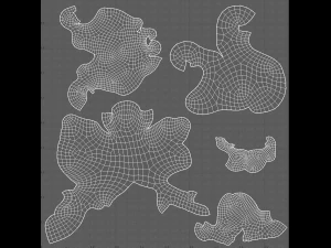 Wolkenbeeldverhaal V04 3D Model