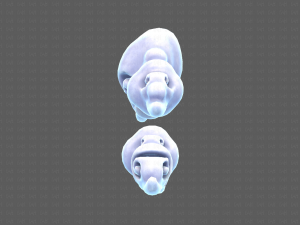 Clouds cartoon V05 3D मॉडल