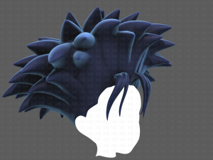 Base Hair for Boy V51 3D Модель