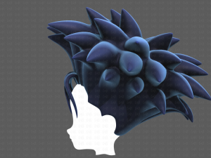 Base Hair for Boy V51 3D Модель