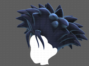 Base Hair for Boy V51 3D Модель