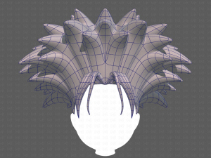 Base Hair for Boy V51 3D Модель
