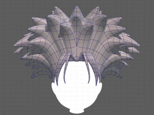 Base Hair for Boy V51 3D Model