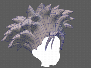 Base Hair for Boy V51 3D Модель