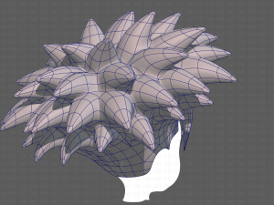 Base Hair for Boy V51 3D Модель