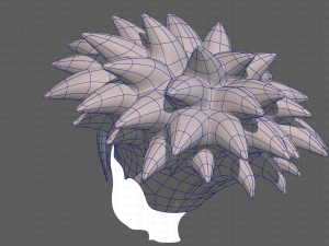 Base Hair for Boy V51 3D Модель