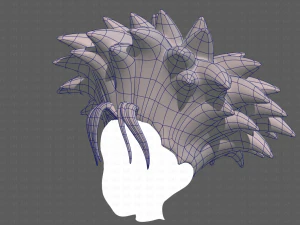 Base Hair for Boy V51 3D Model