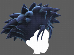 Base Hair for Boy V51 3D Model