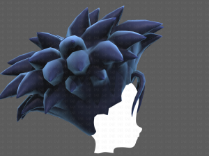 Base Hair for Boy V51 3D Модель
