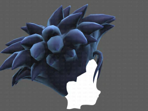 Base Hair for Boy V51 3D Model