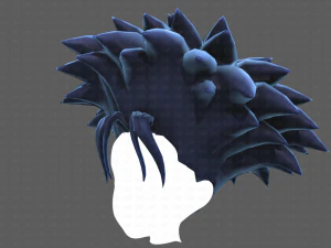 Base Hair for Boy V51 3D Model