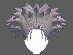Base Hair for Boy V51 3D Model