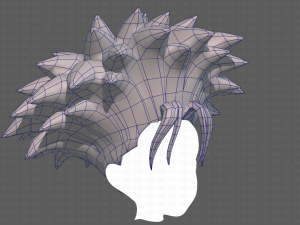 Base Hair for Boy V51 3D Модель