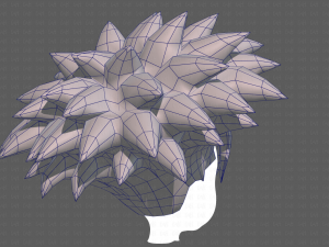 Base Hair for Boy V51 3D Модель