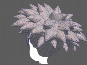 Base Hair for Boy V51 3D Модель